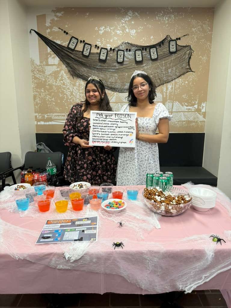 Officers hosting the Halloween 'pick your poison' social